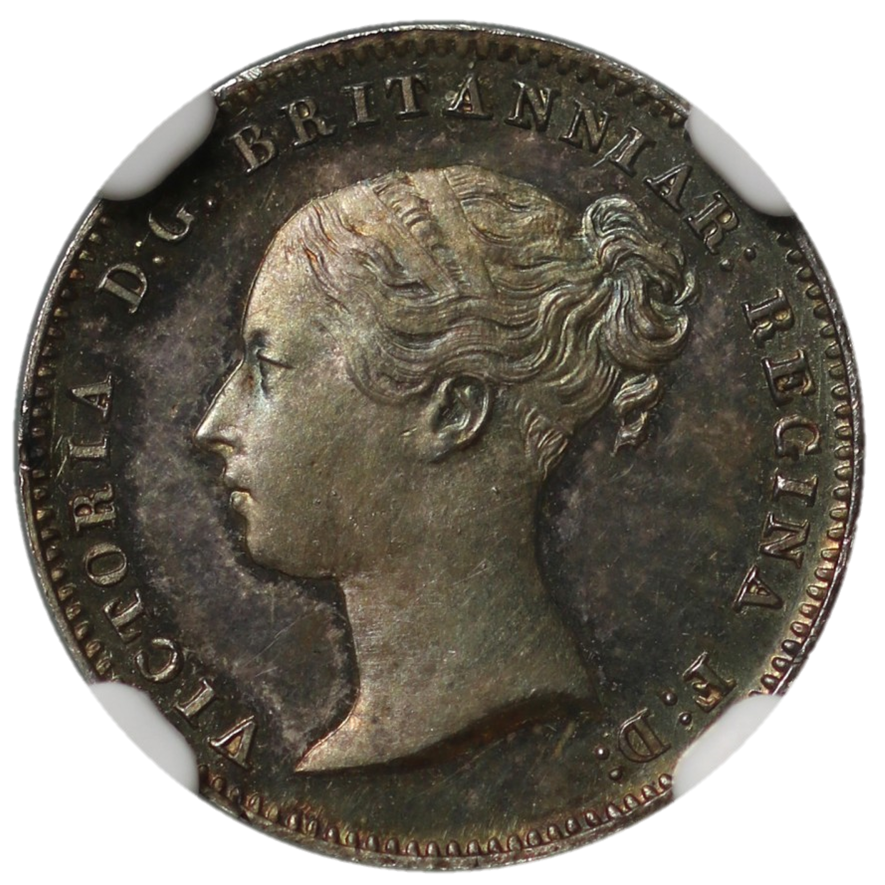 1839年 英国イギリス 4ペンス銀貨 NGC鑑定 PF65 ヴィクトリア女王 – antique coin shop AKES