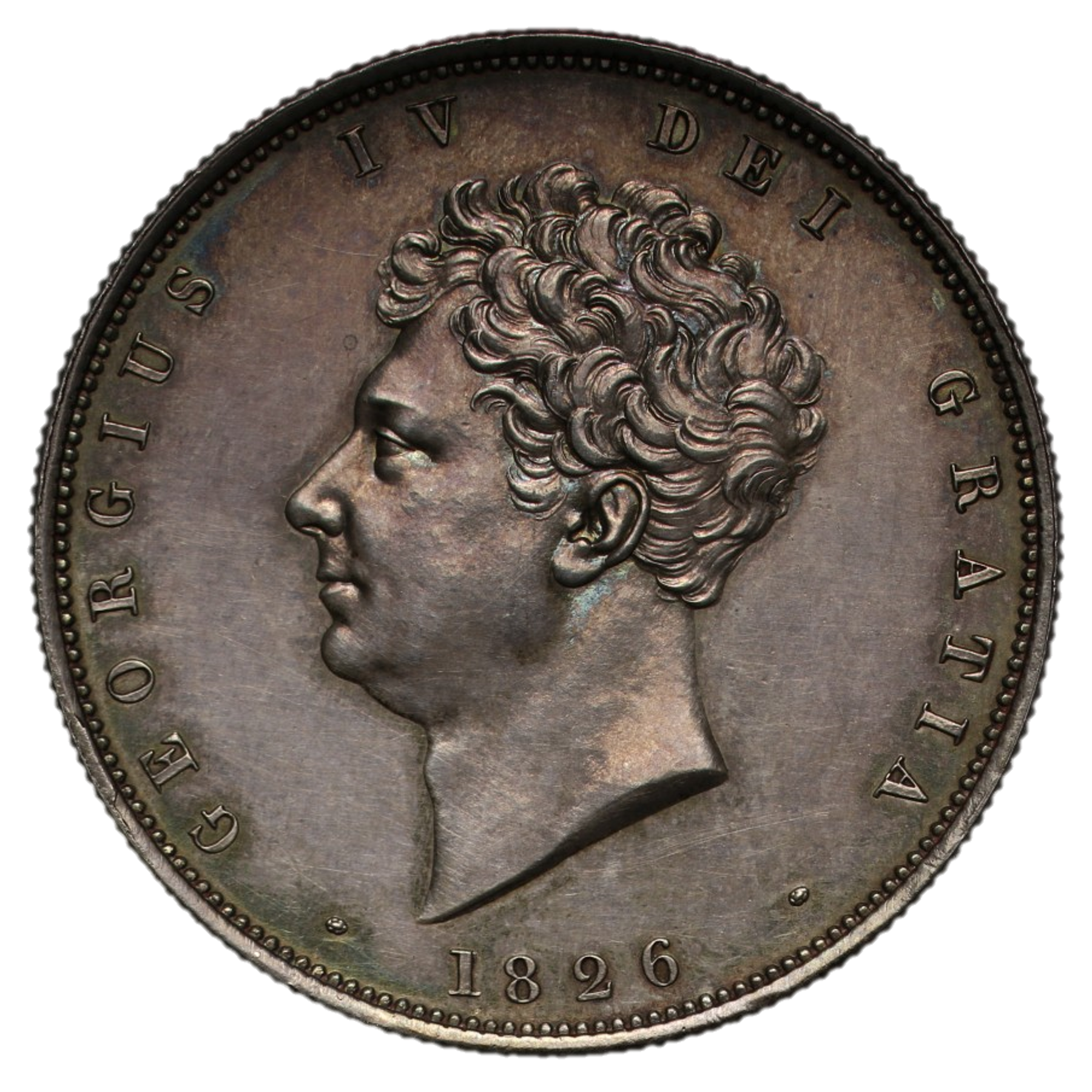 『NGC MS61』イギリスジョージ4世ハーフクラウン銀貨(1825年) イギリス1825年ジョージ4世クラウン銀貨パターン - coin23's diary