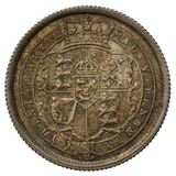 1819年 英国イギリス シリング銀貨  NGC鑑定 MS64 ジョージ3世 月桂冠