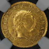 1804年 英国イギリス 1/2ギニー金貨 NGC鑑定 MS62 ジョージ3世