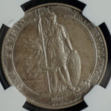 1902年 英国イギリス 2シリング銀貨 NGC鑑定 PF65MATTE エドワード7世